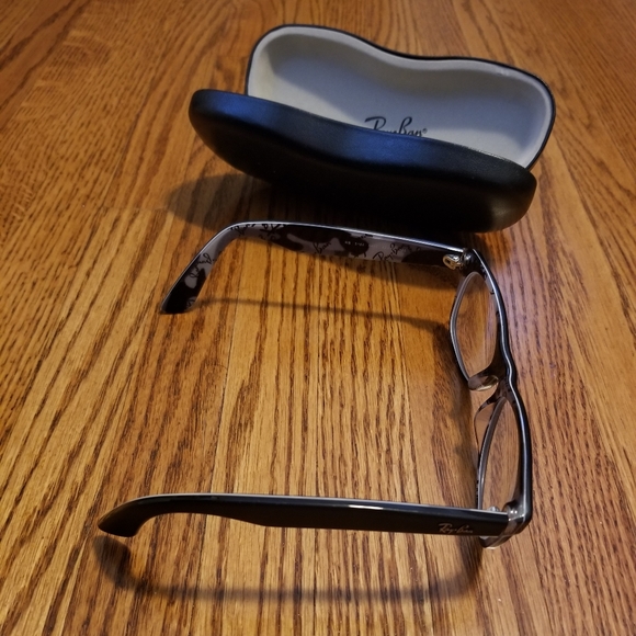 Ray Ban Black Wayfarer Eyeglasses Frames - Picture 5 of 7